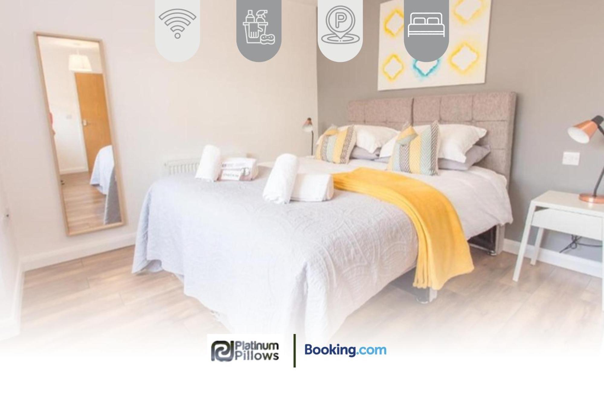 Modern Oxford 1Br Apt, Contractor & Family Accommodation, Near Oxford Hospitals And Science Park エクステリア 写真