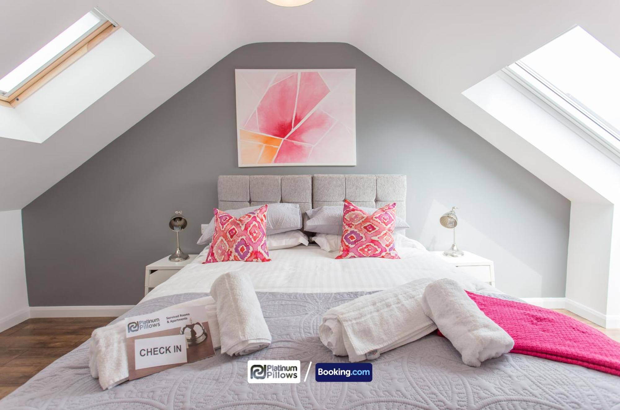 Modern Oxford 1Br Apt, Contractor & Family Accommodation, Near Oxford Hospitals And Science Park エクステリア 写真